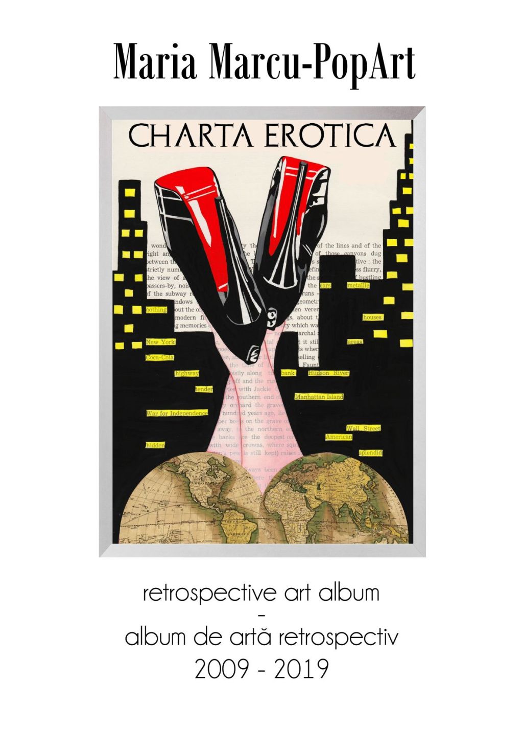 CHARTA EROTICA – RETROSPECTIVE POP ART ALBUM, EROTIC ART BOOK, LIMITED&nbsp;EDITION