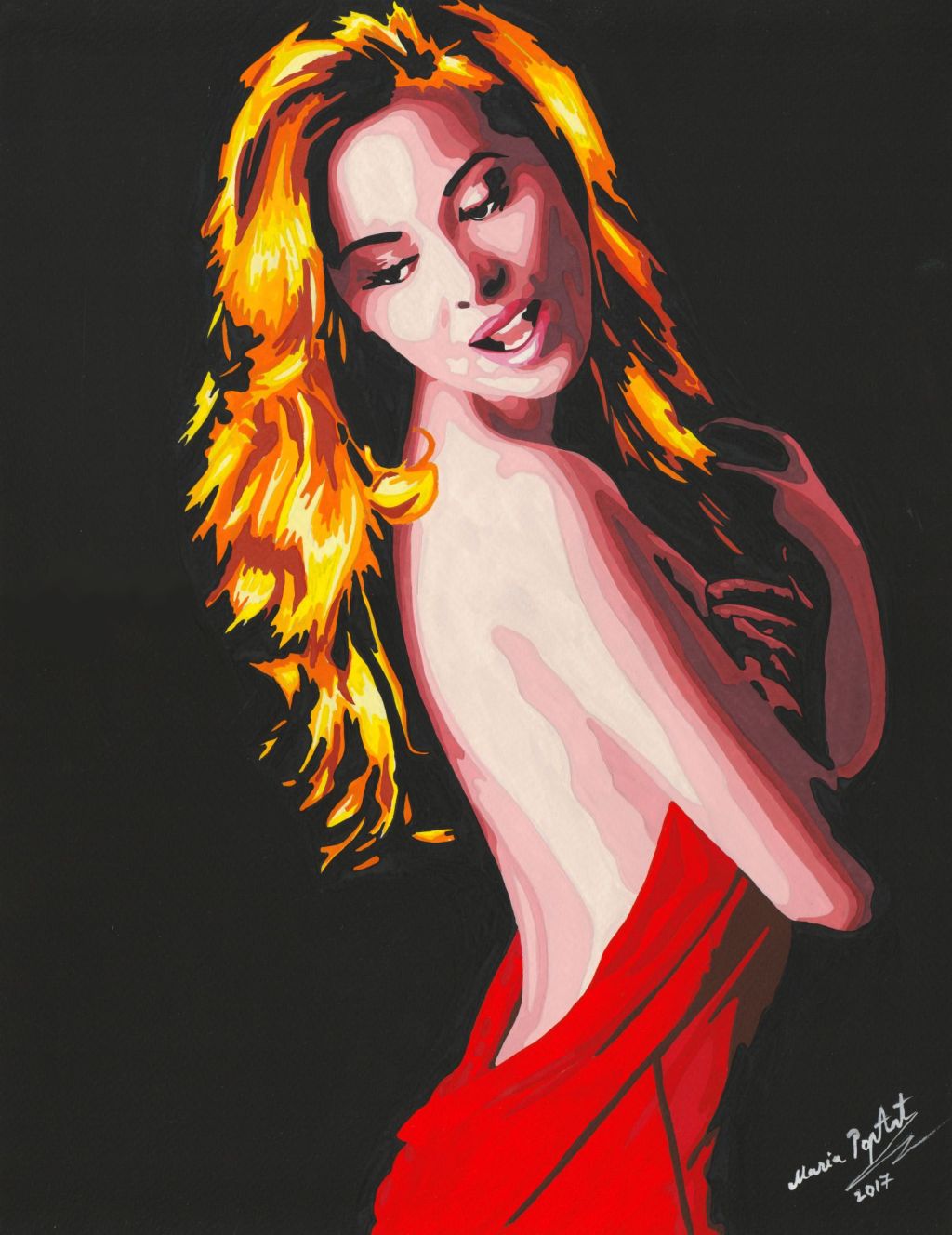 PRETTY WOMAN – ORIGINAL EROTIC POP ART, LOVE STORY, ROMANCE&nbsp;EROTICA