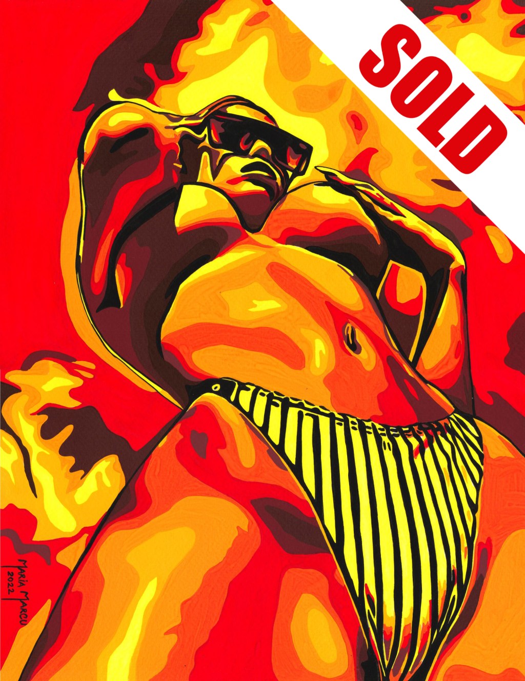 FIRESTARTER – ORIGINAL EROTIC POP ART, THERMAL VISION FX, SENSUAL BODY&nbsp;EROTICA