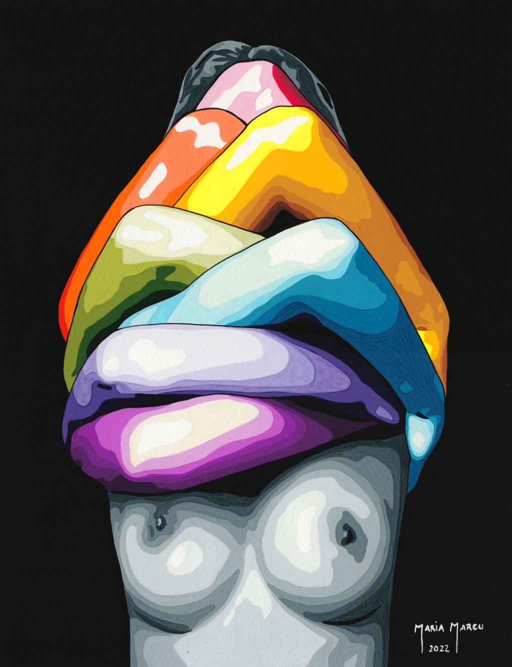 SEVEN BODIES – ORIGINAL EROTIC POP ART, KUNDALINI YOGA&nbsp;EROTICA