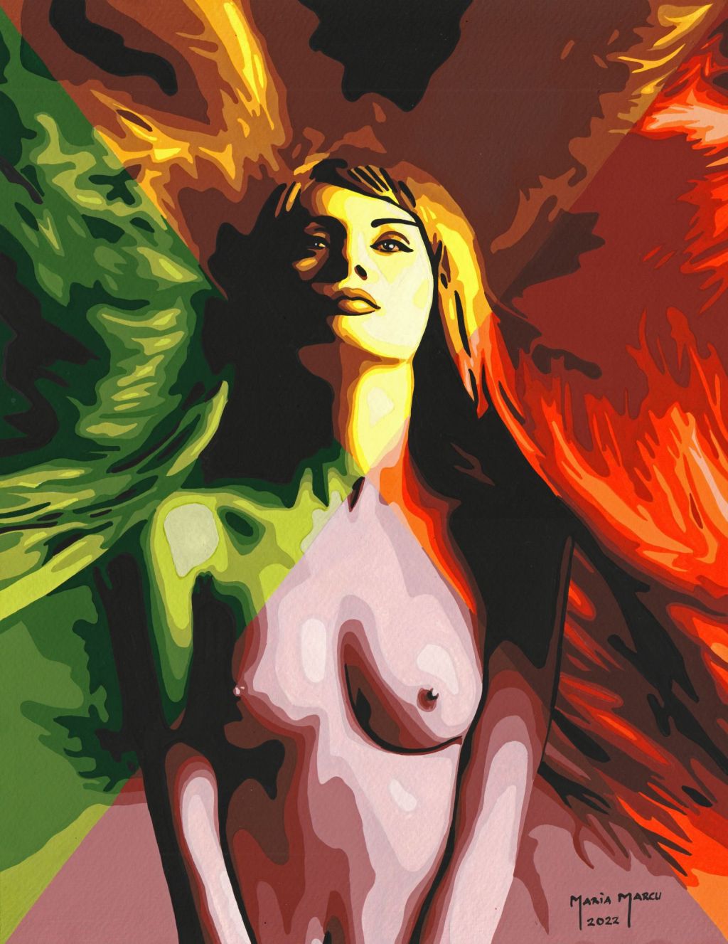 PHOENIX – ORIGINAL EROTIC MANIFESTO, WOMEN’S LIBERATION MOVEMENT, POP ART EROTICA, SYMBOLIC&nbsp;FEMINISM