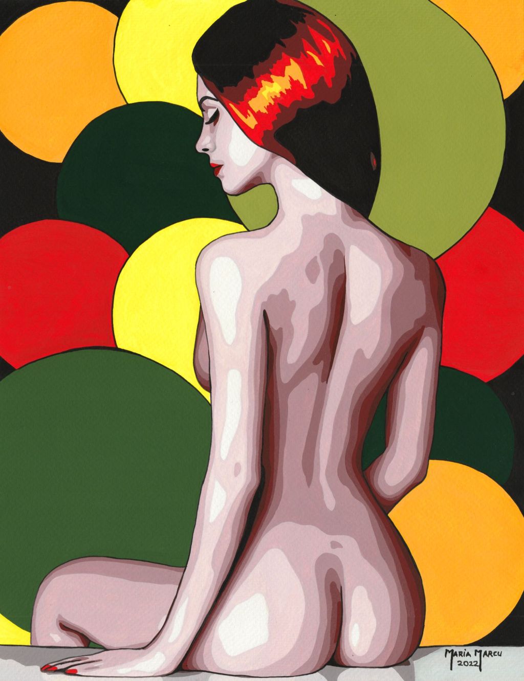 DAYDREAMER – ORIGINAL EROTIC POP ART, SENSUAL EROTICA