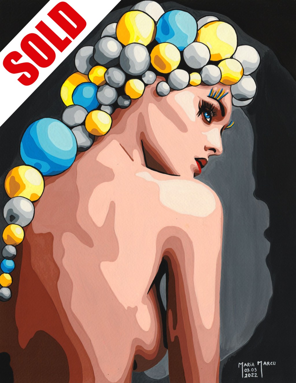 UKRAINE DREAMING – ORIGINAL EROTIC POP ART, ANTI-WAR MANIFESTO, AVANT-GARDE&nbsp;EROTICA