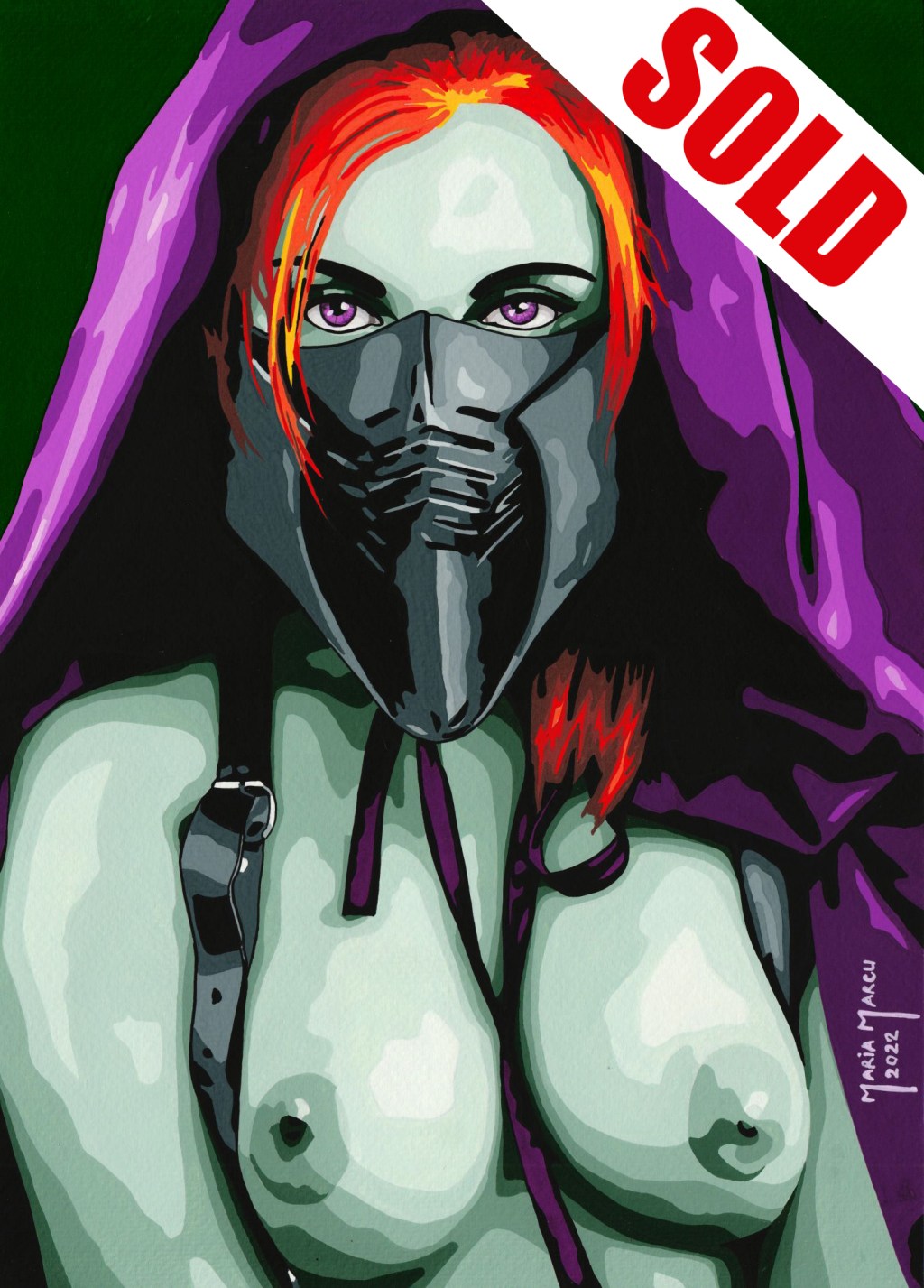 SAQQARA FANTASY – ORIGINAL EROTIC POP ART, FETISH MASK, MYSTIQUE&nbsp;EROTICA