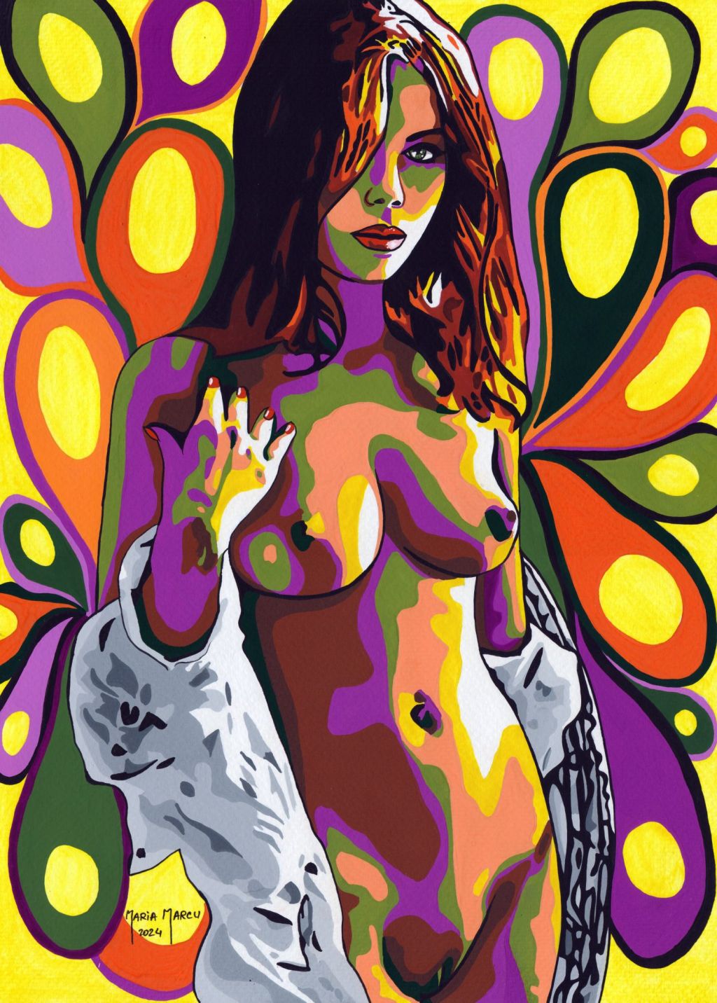 VIDEOCHAT SERIES / PSYCHEDELICA – ORIGINAL EROTIC POP ART, VOYEUR FANTASY&nbsp;EROTICA
