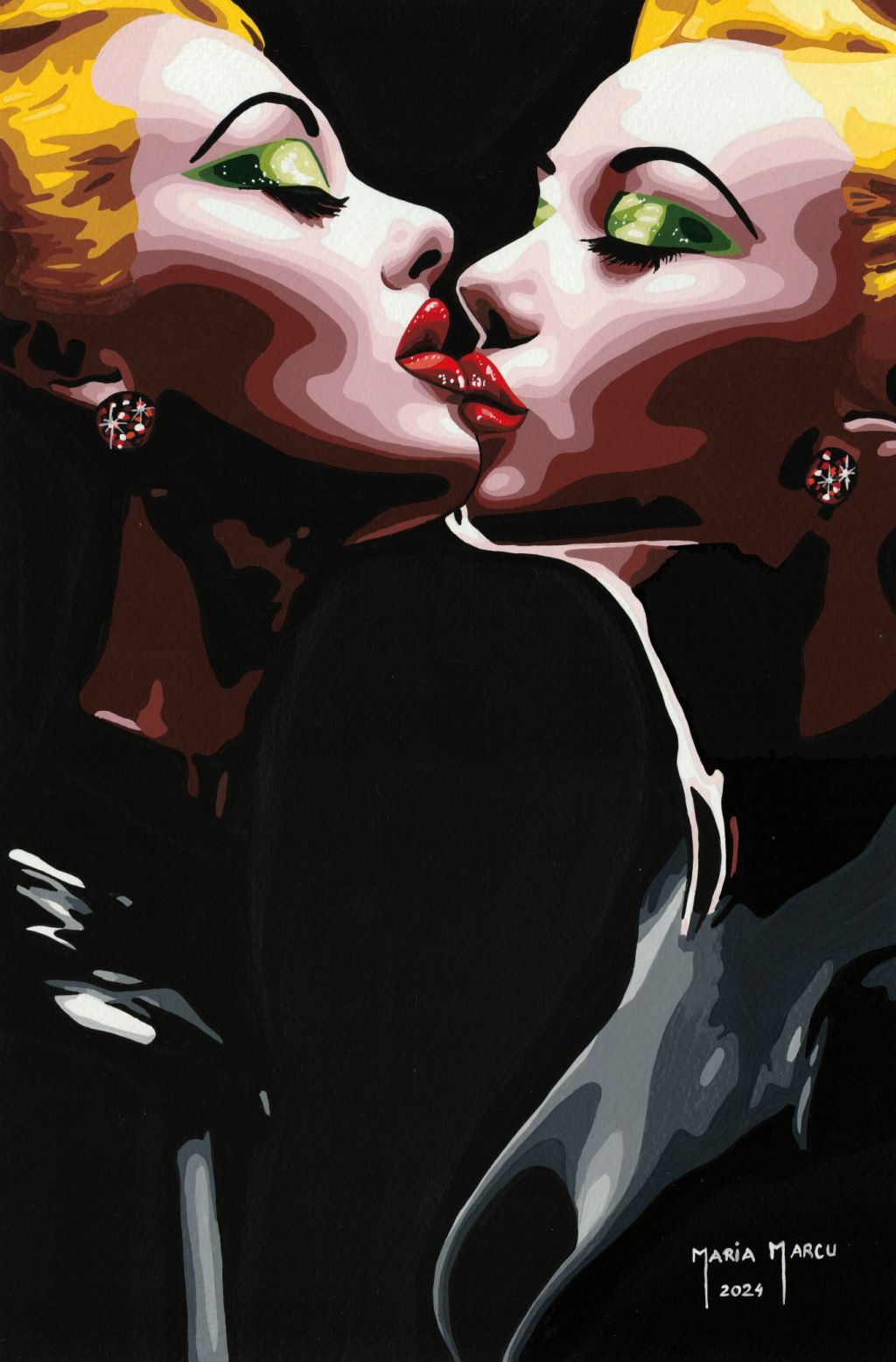 DOPPELGÄNGER – ORIGINAL EROTIC POP ART, FANTASY&nbsp;EROTICA