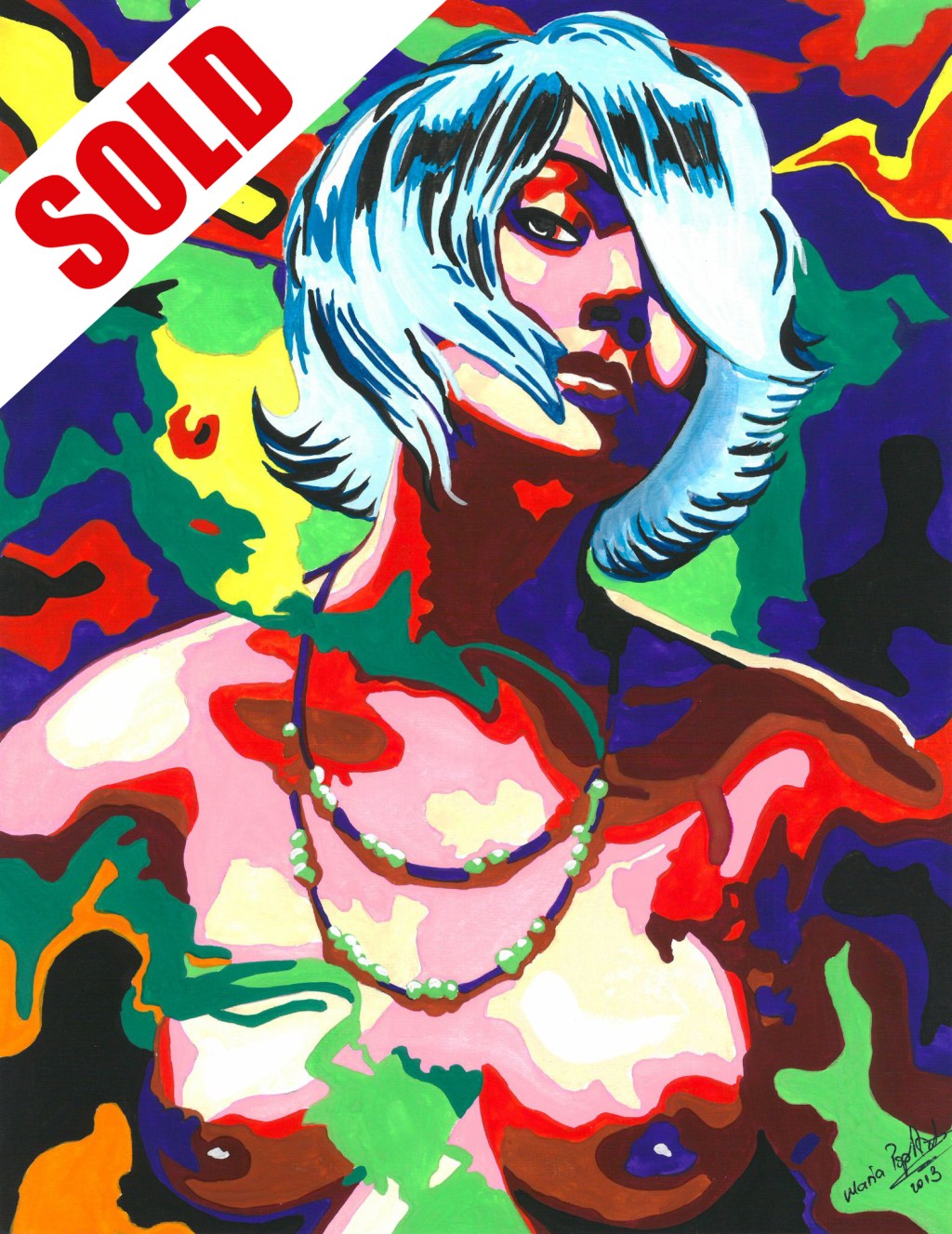 UNDERGROUND LIFE – ORIGINAL EROTIC POP ART, FREEDOM MANIFESTO, THERMO FX&nbsp;EROTICA