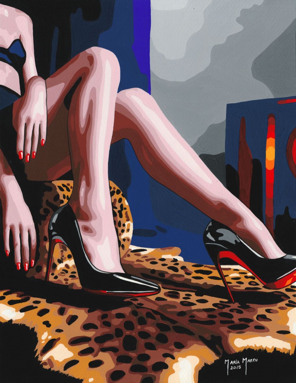 NIGHT SAFARI – ORIGINAL POP ART, EROTIC SYMBOLISM, ROMANCE&nbsp;EROTICA